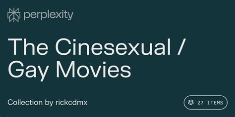 cineteca gay|THE CINESEXUAL .